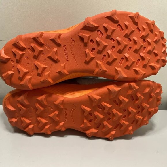 NEW SAUCONY Mens Endorphin Rift Sneakers Size 12 Fog/Pepper - Picture 6 of 6